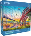 Puzzle 1000 Trzy mosty, Szkocja - tantis.pl