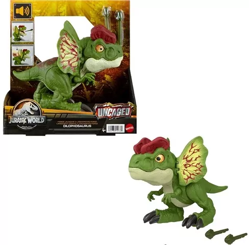 *****JURASSIC WORLD Dilophosaurus ryczący HNT66 /1 - tantis.pl