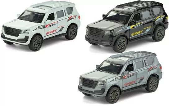 Samochód metalowy inercyjny Polesie mix cena za 1 szt - tantis.pl