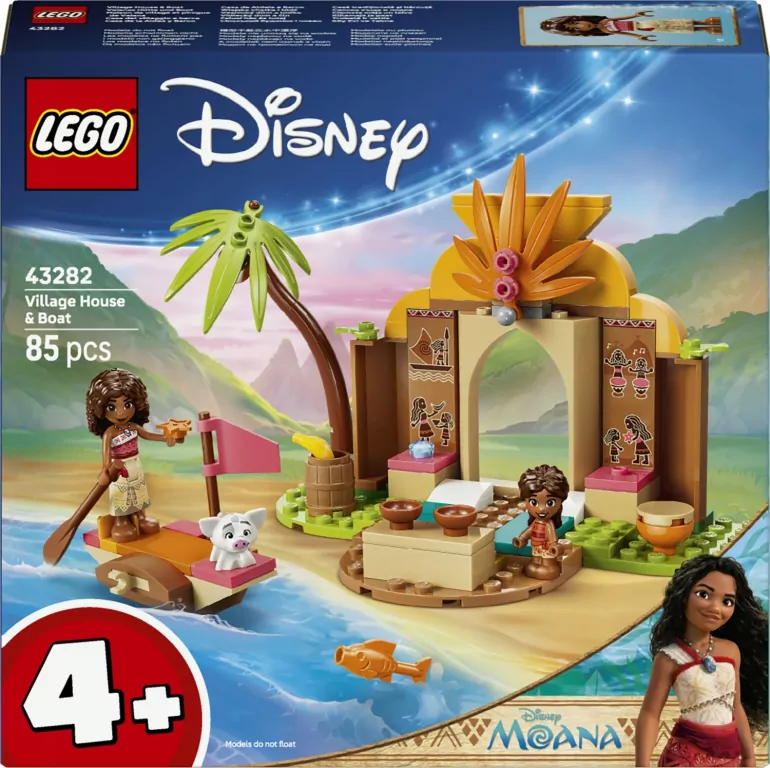 LEGO® Wiejska chatka i łódź 43282 - tantis.pl