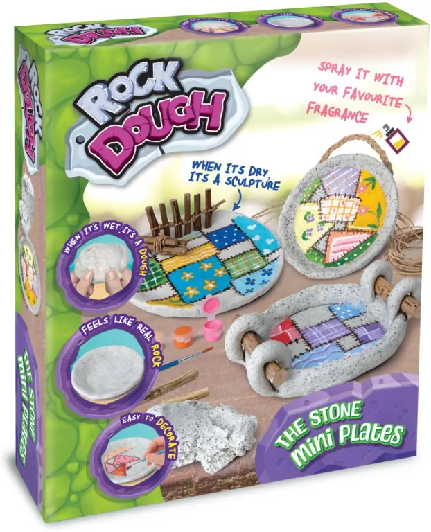 Zestaw Rock Dough - Kamienny mini talerzyk - tantis.pl