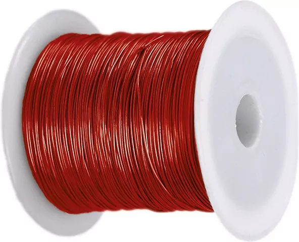 Drucik florystyczny 0,3mm 20m czerwony - tantis.pl