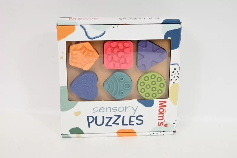 Sensoryczne Puzzle Kształty - tantis.pl