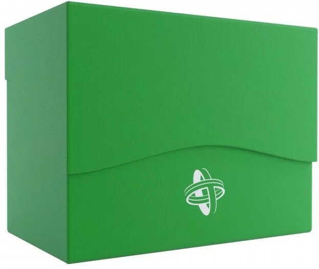 Pudełko Leżące Plastikowe na 80+ kart Zielone - tantis.pl