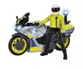 Dickie Toys. Motocykl policyjny, 17cm - tantis.pl