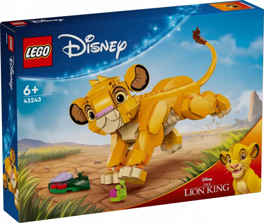 LEGO® Disney. Król Lew - lwiątko Simba 43243 - tantis.pl