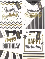 Torba prezentowa Party 18x23x10cm mix STRIGO