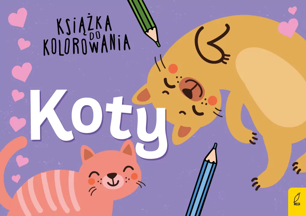 Książka do kolorowania. Koty - tantis.pl