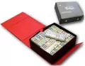 Domino kolorowe w etui. 136 sztuk - tantis.pl