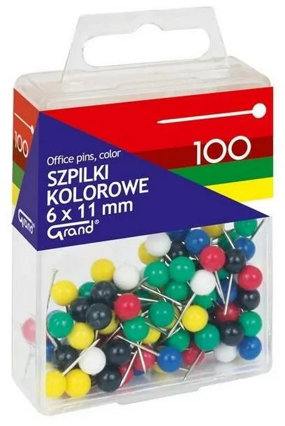 Szpilki kolorowe 6 x 11 mm - tantis.pl