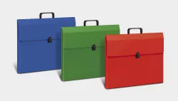 Teczka z rączką B3 na rysunki VPE 309/02 Czarna