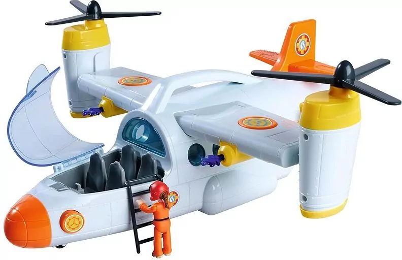 Simba. Strażak Sam. Samolot ratunkowy, 42cm - tantis.pl