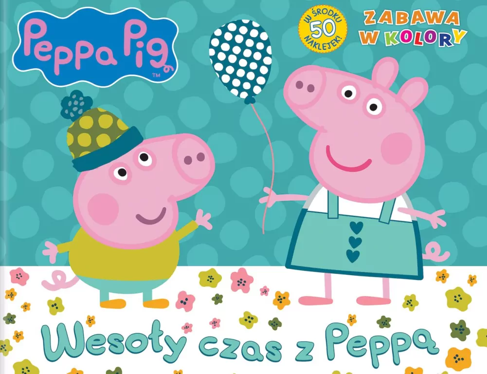 Peppa Pig. Zabawa w kolory cz. 5 Wesoły czas z Peppą - tantis.pl