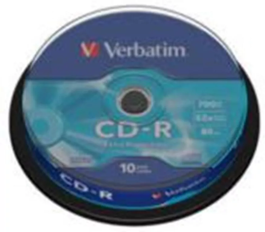 PLYTA CD-R 700MB VERBATIM X52 CAKE PUD OP10SZT - tantis.pl