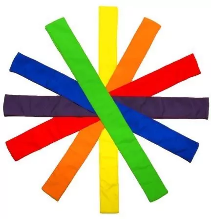 Zestaw szarf szkolnych w 6 kolorach - tantis.pl