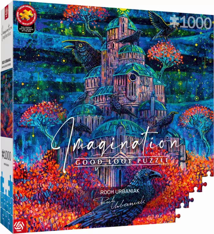 Puzzle 1000. Roch Urbaniak. Twierdza Pani Kruków - tantis.pl
