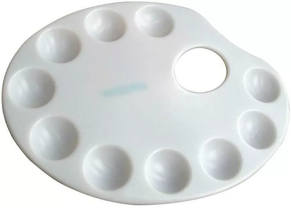 PALETKA PLASTIKOWA OWALNA 10 23X17 CM - tantis.pl