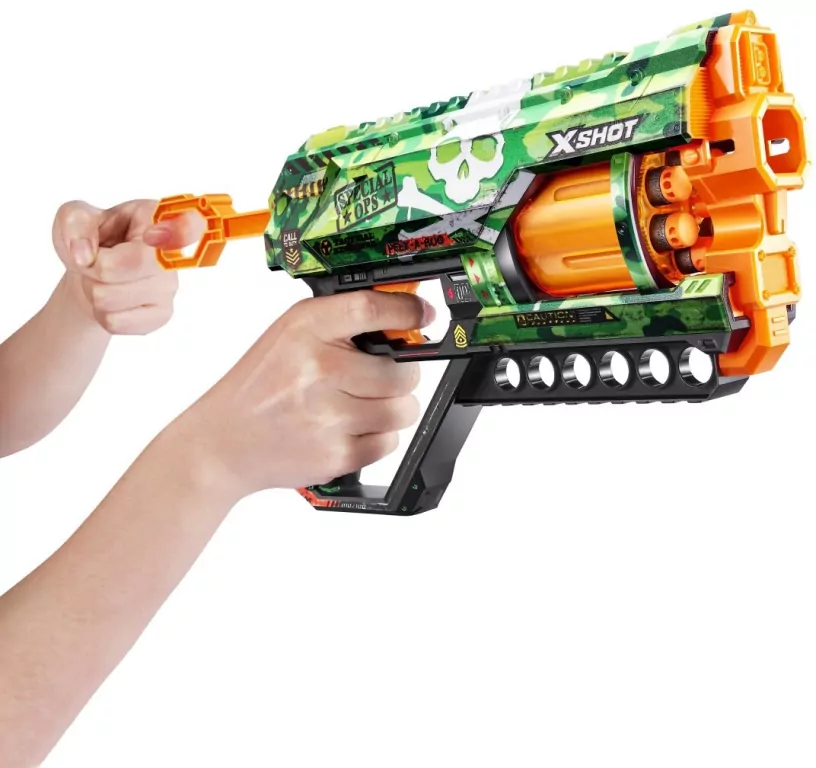 X-Shot. Skins Griefer Special Ops. Wyrzutnia 12 strzałek - tantis.pl