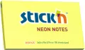 Notes samoprzylepny żółty neon 127 x 76 mm - tantis.pl