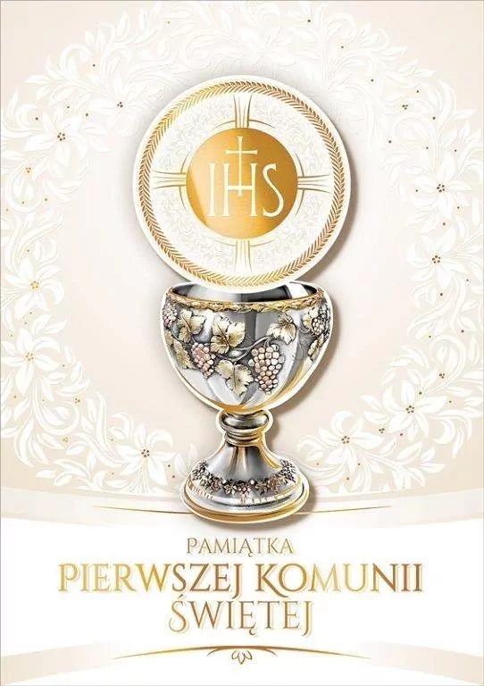 Kartka okolicznościowa Komunia - tantis.pl