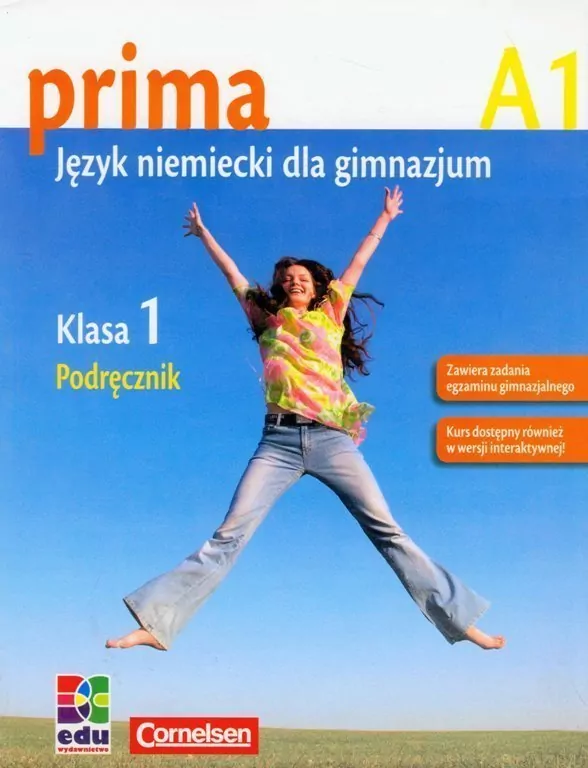 Prima. A1. Klasa 1. Podręcznik. Język niemiecki dla gimnazjum - tantis.pl