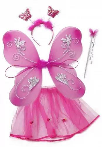 Zestaw wróżki opaska różdżka skrzydełka.. - tantis.pl