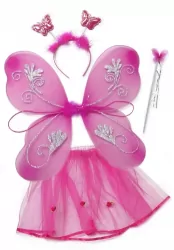 Zestaw wróżki opaska różdżka skrzydełka..