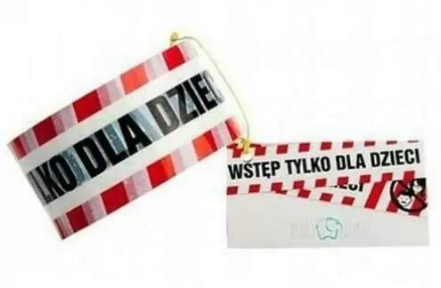 TAŚMA WSTĘP TYLKO DLA DZIECI - tantis.pl