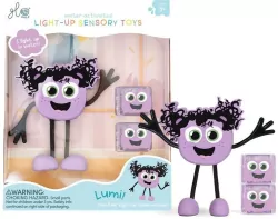 Postać do kąpieli Lumi z kostkami świecącymi