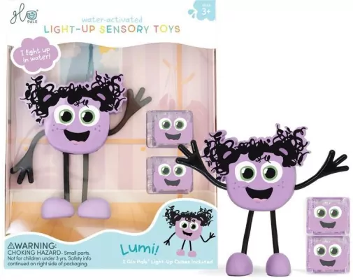 Postać do kąpieli Lumi z kostkami świecącymi