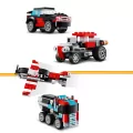 LEGO® Creator. Ciężarówka z platformą i helikopterem 31146 - tantis.pl