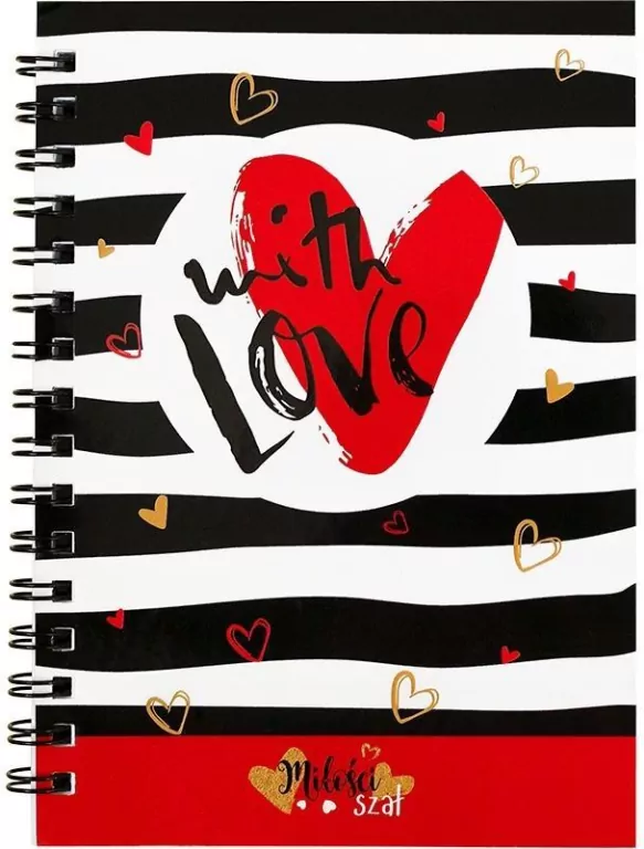 Notes na sprężynie With Love - tantis.pl