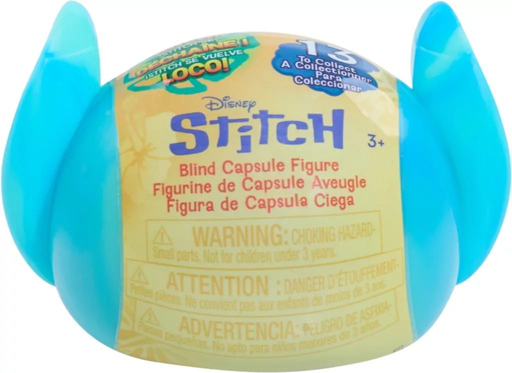 Figurka niespodzianka w kapsule Stitch Szalona Przygoda 46454 1szt.mix - tantis.pl