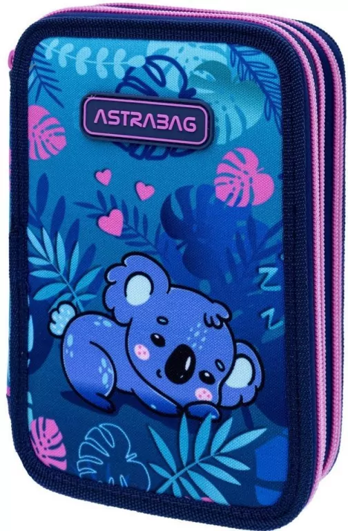 Piórnik potrójny z wyp Astrabag Sweet Koala AC31 - tantis.pl