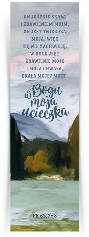 Zakładka duża - On jedynie skałą - tantis.pl