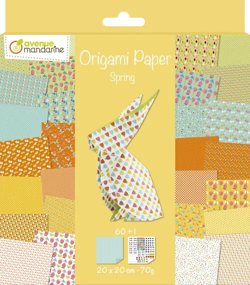 Papier origami 20x20cm. Spring - tantis.pl