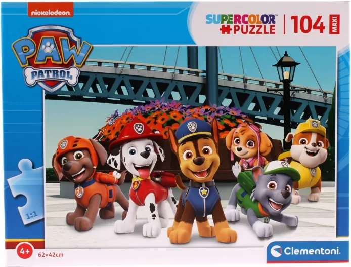 Puzzle 104. Maxi Supercolor. Psi Patrol 2 - tantis.pl