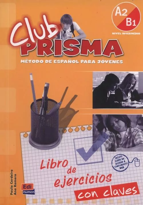 Club Prisma Nivel A2/B1 Libro de ejercicios con claves - tantis.pl
