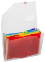 Teczka A4 Rainbow 6 przekładek