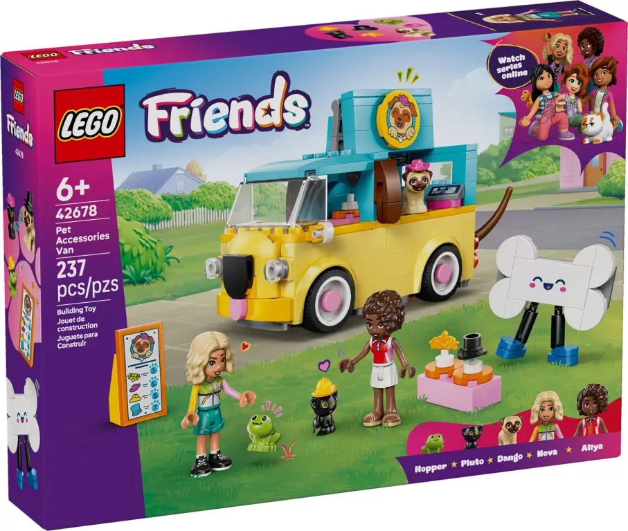 LEGO® Freinds. Furgonetka z akcesoriami 42678 - tantis.pl