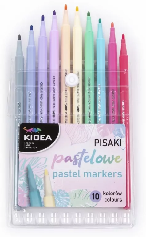 Pisaki pastelowe 10 kolorów - tantis.pl