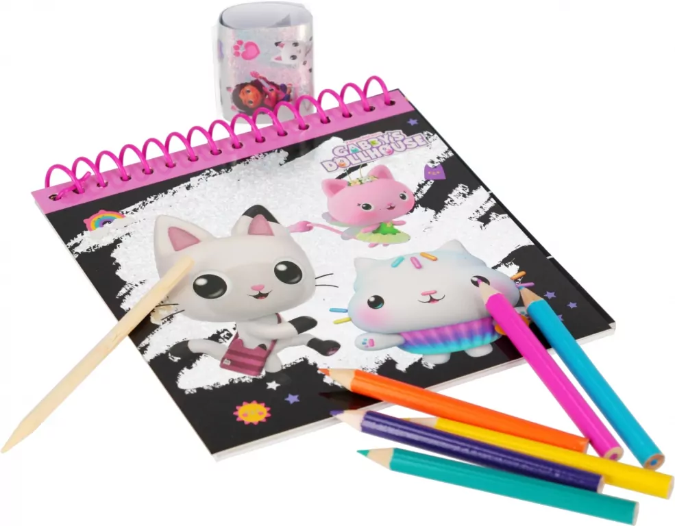 Zestaw artystyczny Koci Domek Gabi - tantis.pl