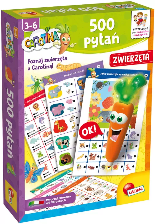 Lisiciani 500 pytań Carotina - tantis.pl