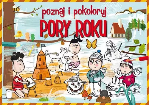 Pory roku. Poznaj i pokoloruj - tantis.pl