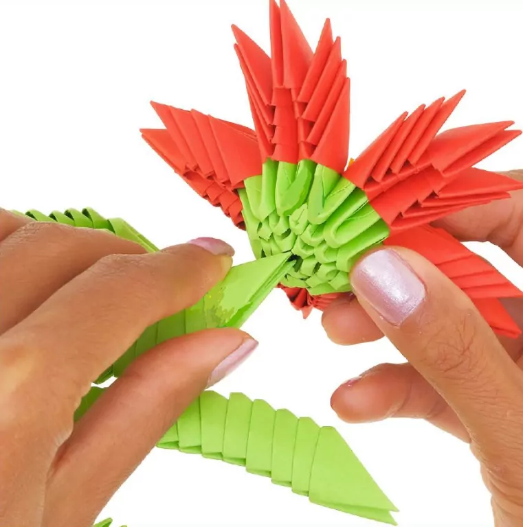 Origami 3D. Kwiaty - tantis.pl