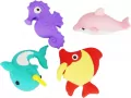 Gumka do mazania 3D puzzle 4 sztuki Fish - tantis.pl