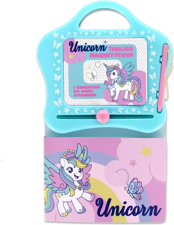Tablica magnetyczna do nauki rysunków Unicorn - tantis.pl