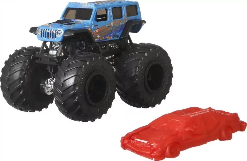 Hot Wheels. Monster Trucks Pojazd 1:64 - tantis.pl
