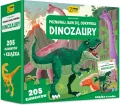 Dinozaury. Poznawaj, baw się, odkrywaj. Książka i puzzle 205 elementów - tantis.pl