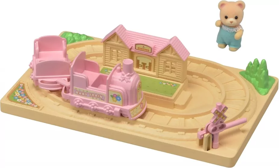 Przedszkolna lokomotywa. Sylvanian Families - tantis.pl